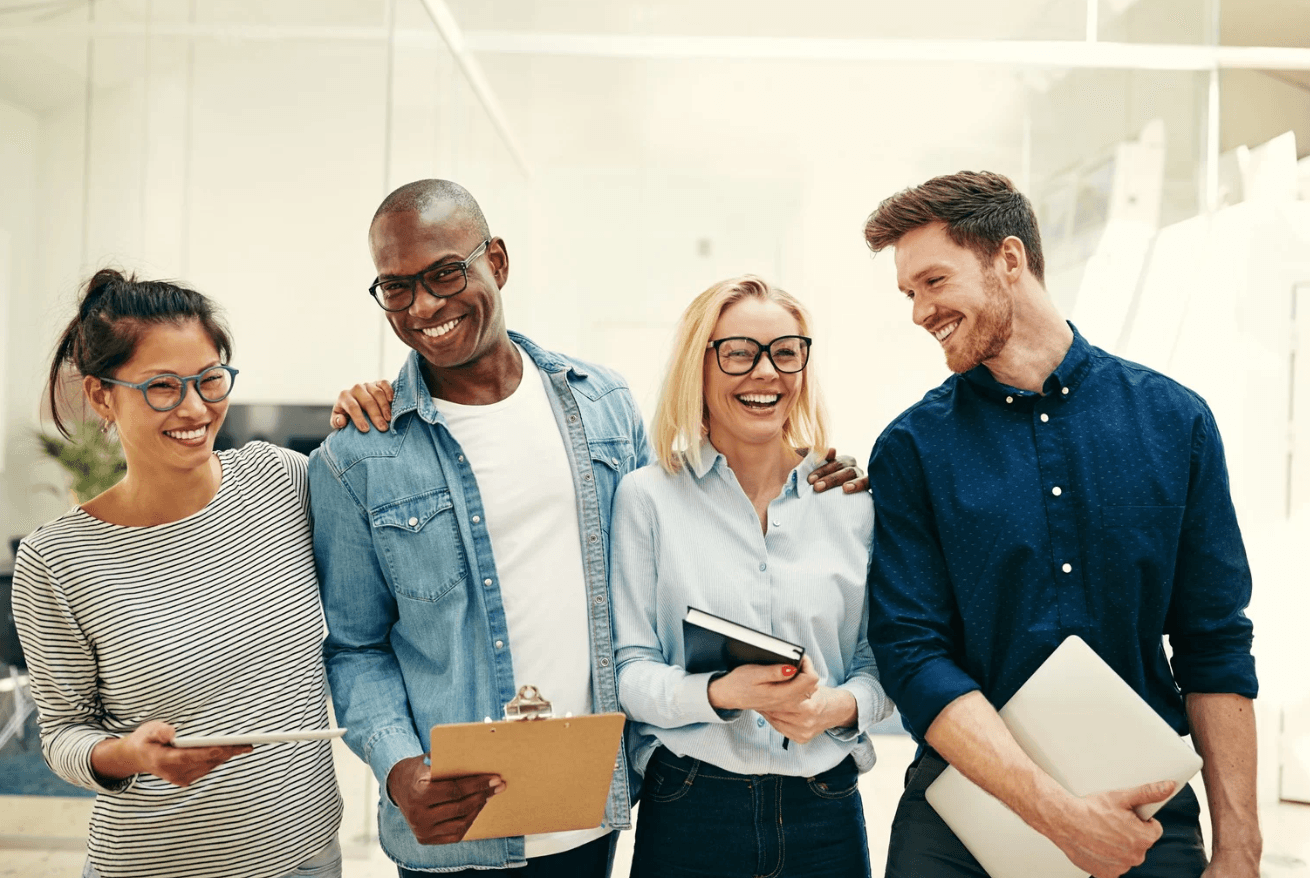 People collaborating